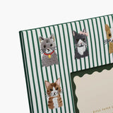 RIFLE PAPER CO. | Cool Cats Embroidered Picture Frame