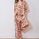 PRINTFRESH | Butterfly Forager Wildest Dreams Pant Set in Rosewood
