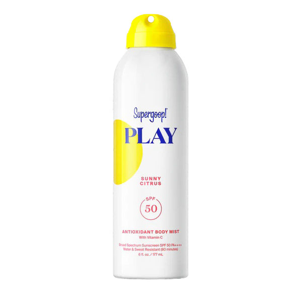 SUPERGOOP! | PLAY Antioxidant Body Mist SPF 50 with Vitamin C - Sunny Citrus