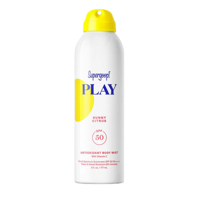 SUPERGOOP! | PLAY Antioxidant Body Mist SPF 50 with Vitamin C - Sunny Citrus