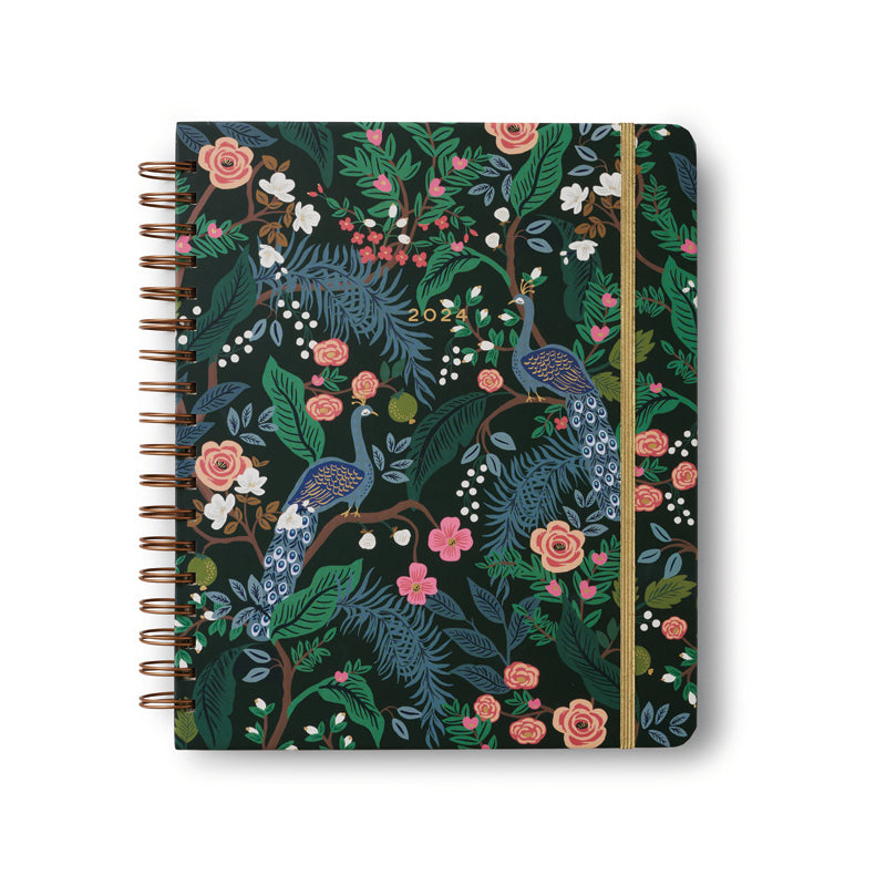 rifle-paper-co-2024-17-month-large-planner-peacock-cover