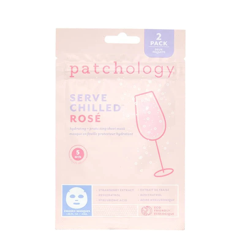 PATCHOLOGY | Serve Chilled Rosé Sheet Mask - 2 Pack
