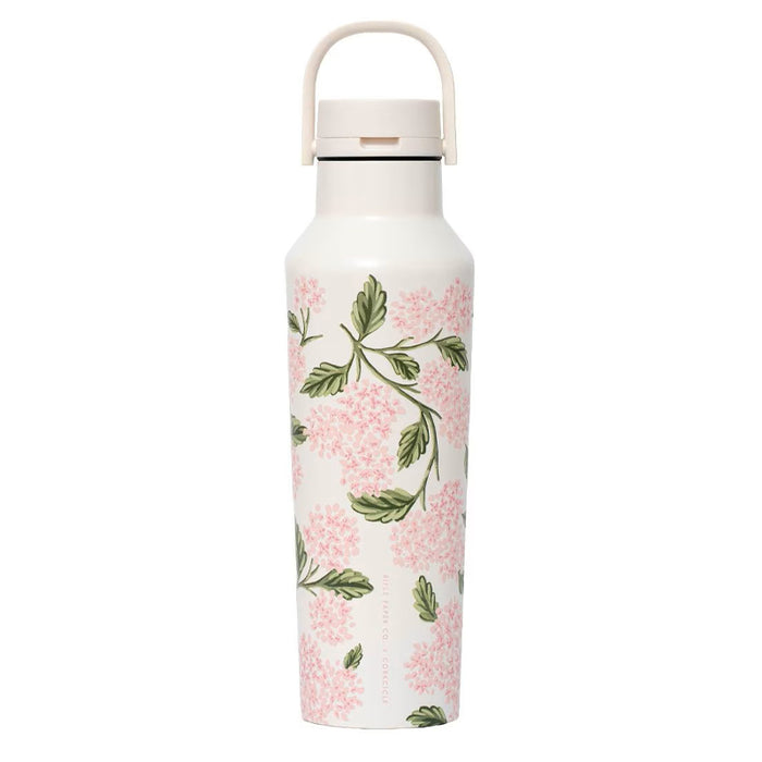 CORKCICLE | 20oz Sport Canteen - Rifle Paper Pink Hydrangea