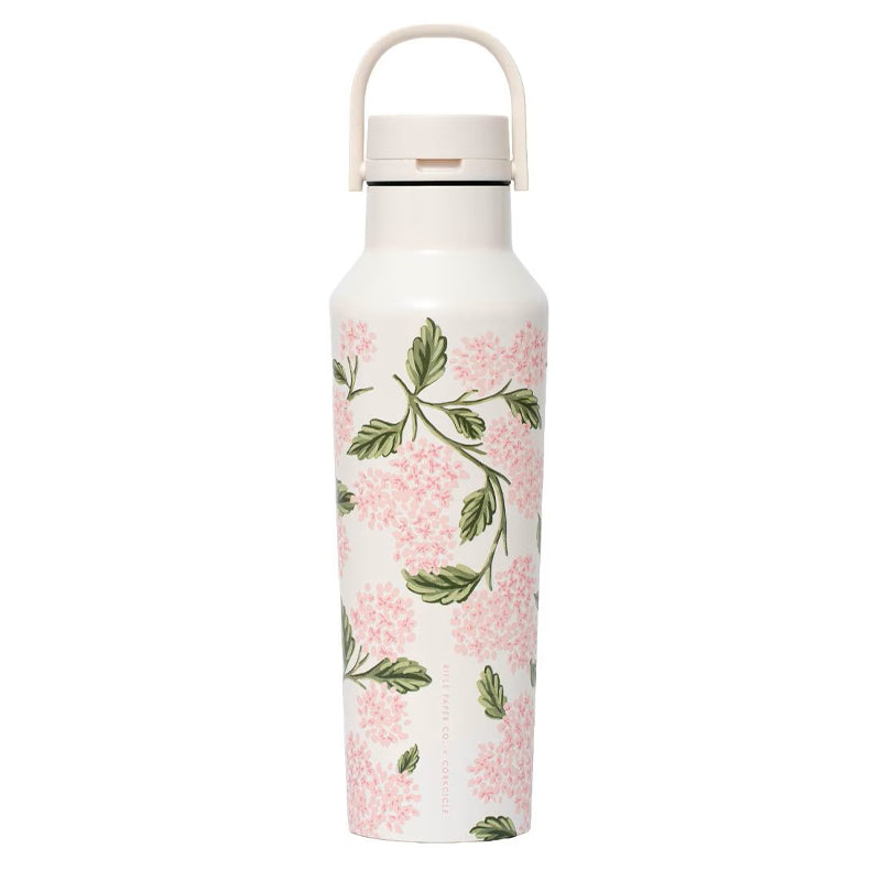 CORKCICLE | 20oz Sport Canteen - Rifle Paper Pink Hydrangea