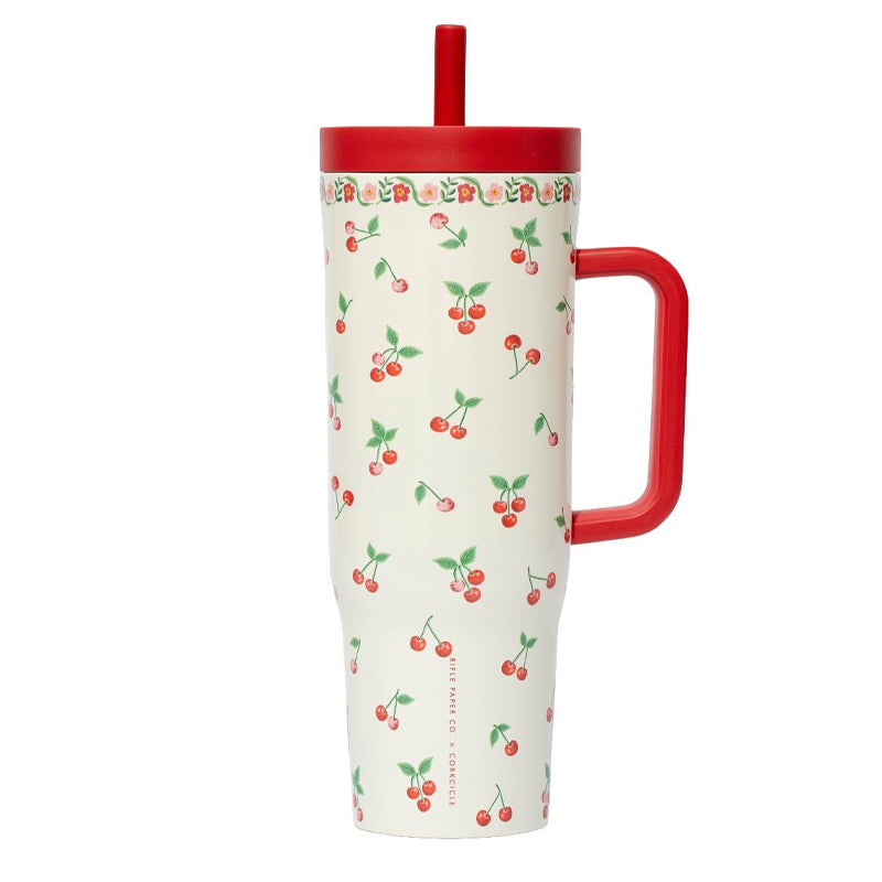 CORKCICLE | 40 oz. Cruiser - Rifle Paper Co. Cherries