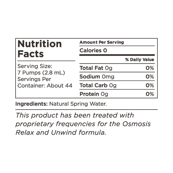 OSMOSIS | Relax & Unwind Elixir