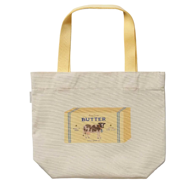 RIFLE PAPER CO. | East West Canvas Tote Bag - Butter
