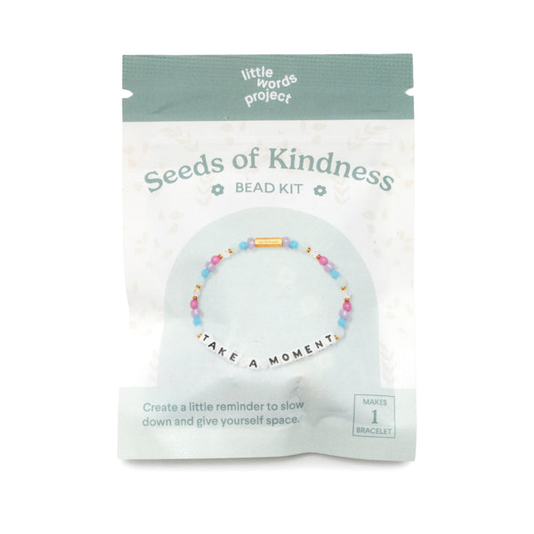 Take a Moment, LITTLE WORDS PROJECT | Seeds of Kindness Bead Kit