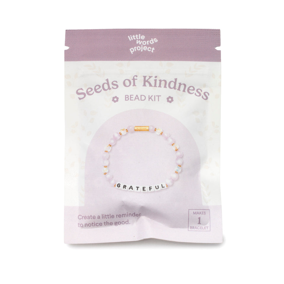 LITTLE WORDS PROJECT | Seeds of Kindness Bead Kit - Take A Moment
