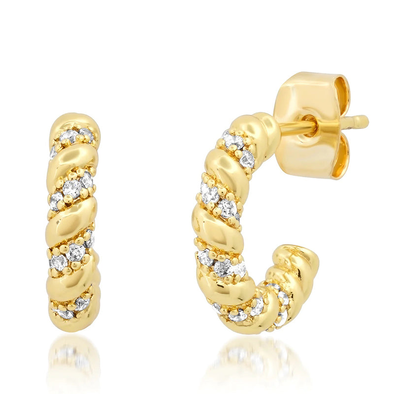 tai-rittichai-small-pave-cz-twist-hoop-earrings
