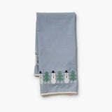 RIFLE PAPER CO. | Snowman Embroidered Tea Towel