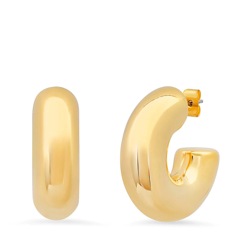 tai-rittichai-puffy-small-gold-hoop-earrings