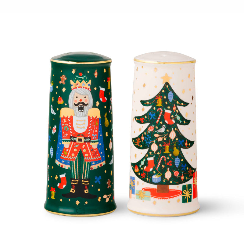 RIFLE PAPER CO. | Nutcracker Salt & Pepper Shaker Set