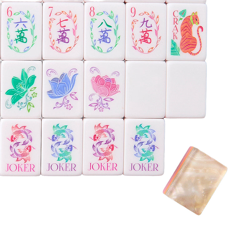 OH MY MAHJONG | Pearlescent Amara Mahjong Tiles