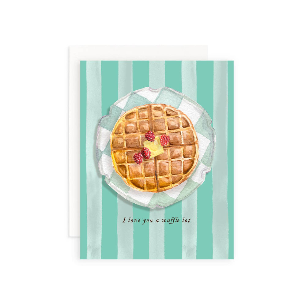 CAMI MONET | I Love You a Waffle Lot Greeting Card