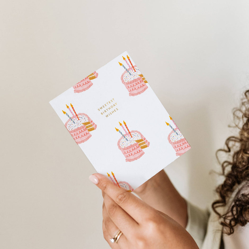 RAMONA & RUTH | Sweetest Birthday Cake Card