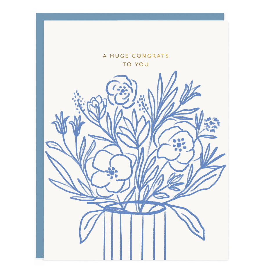 RAMONA & RUTH | Congrats Bouquet Card