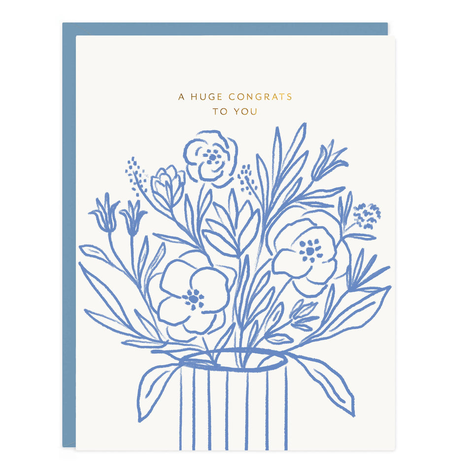 RAMONA & RUTH | Congrats Bouquet Card