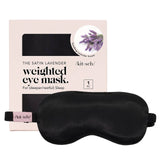 KITSCH | Lavender Scented Satin Weighted Eye Mask