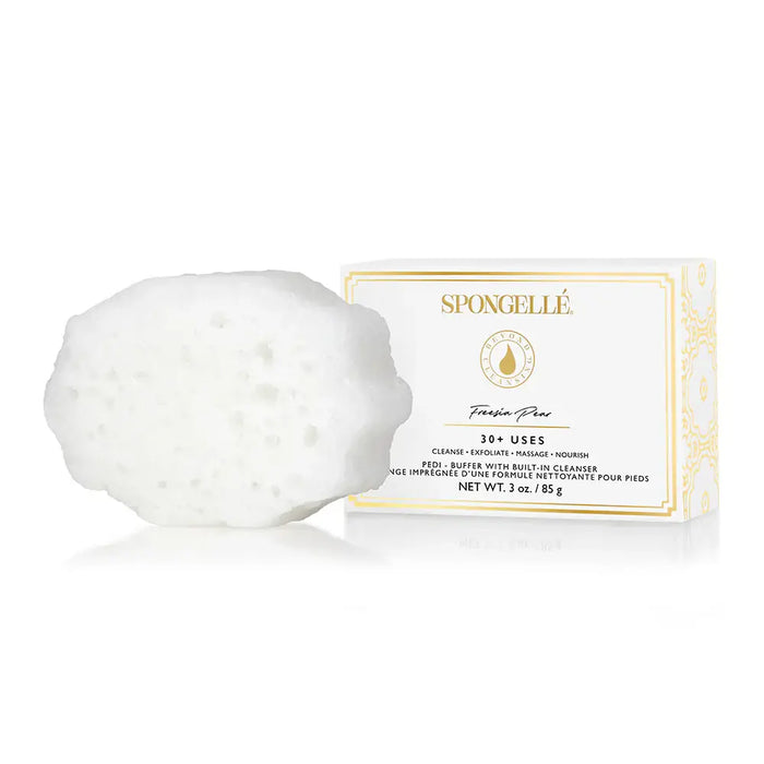 SPONGELLE | Freesia Pear Pedi Buffer