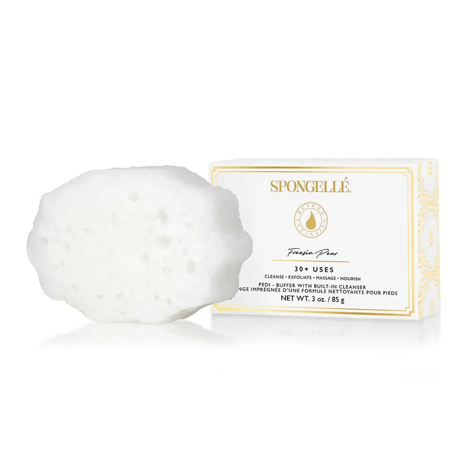 SPONGELLE | Freesia Pear Pedi Buffer