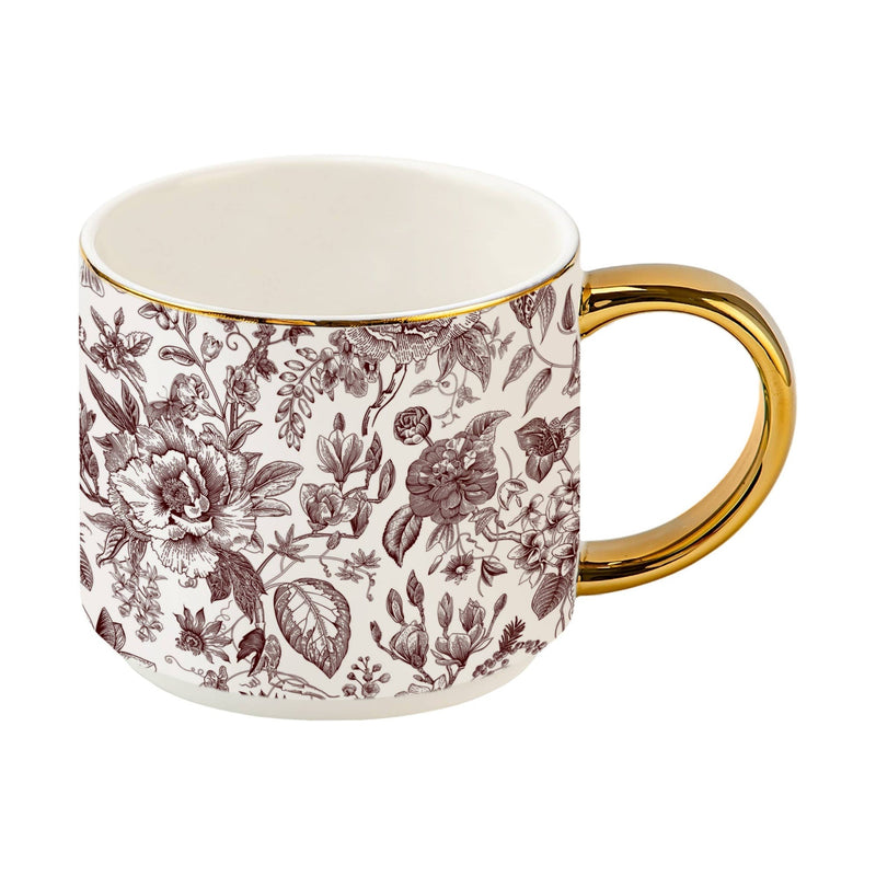 SWEET WATER DECOR | Brown Delft Coffee Mug
