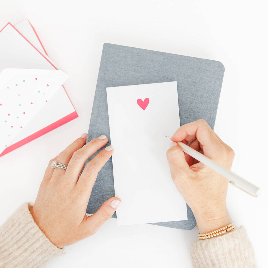 SUGAR PAPER | Everyday Notepad, Neon Heart