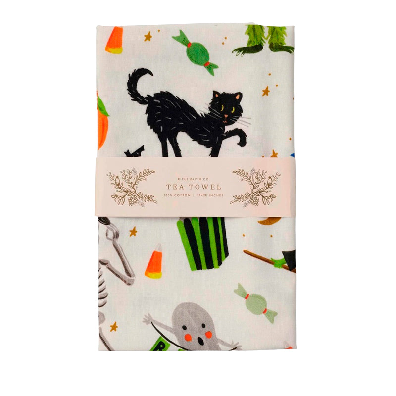 RIFLE-PAPER-CO.-Halloween-Parade-Tea-Towel