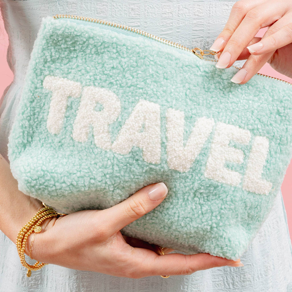 THE DARLING EFFECT | Aqua Travel Teddy Pouch