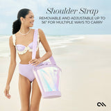 Case-Mate Soap Bubble Cooler Tote with removable adjustable shoulder strap up to 56 inches