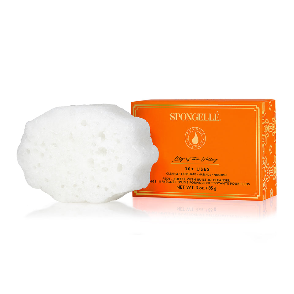 SPONGELLE | Lily of the Valley Pedi Buffer