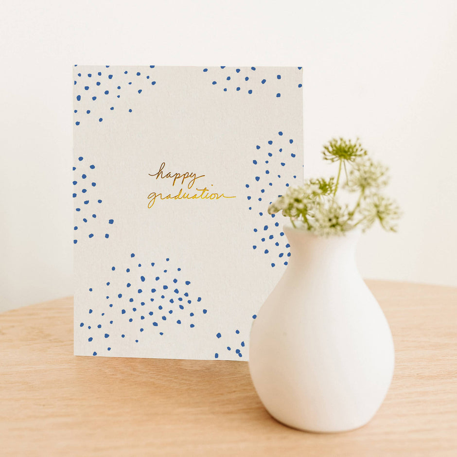 RAMONA & RUTH | Happy Graduation Dots Card