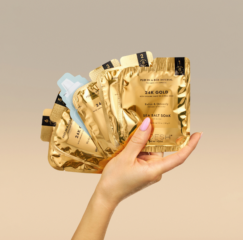 VOESH | Pedi in a Box Imperial 24K Gold (6 Step)