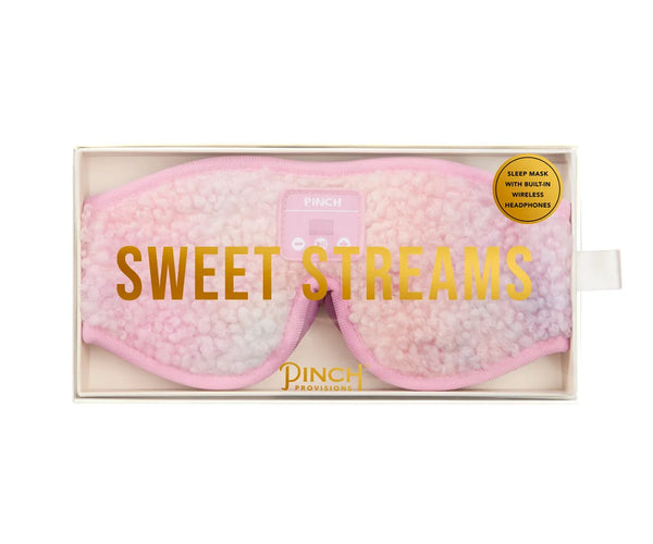 PINCH PROVISIONS | Sweet Streams Wireless Sleep Mask - Sherpa Multi