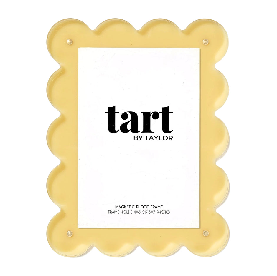 TART BY TAYLOR | Butter Yellow Acrylic Picture Frame - Standard Frame