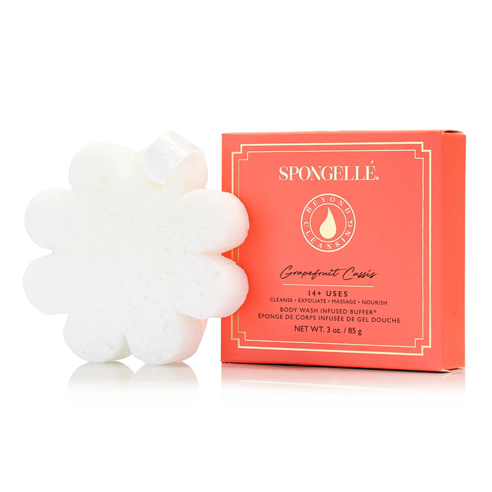 SPONGELLE | Grapefruit Cassis Boxed Flower Buffer