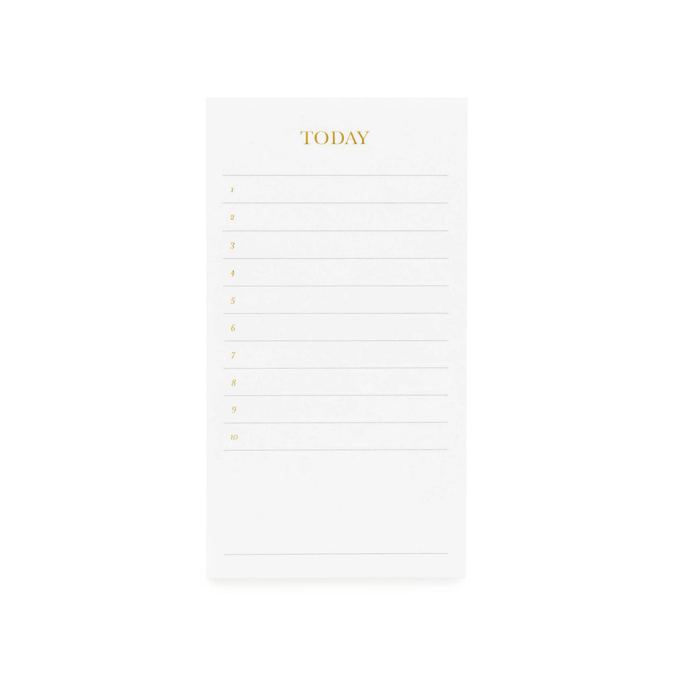 SUGAR PAPER | Today Notepad, White