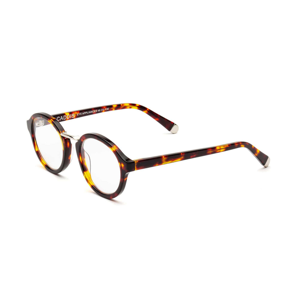 Caddis Gramophone Reading Glasses Turtle
