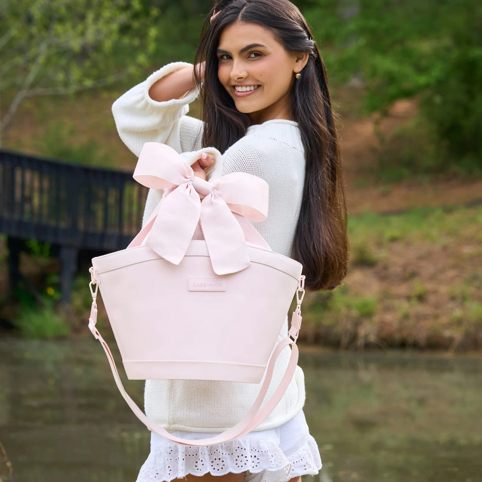 CASE-MATE | Pink Bow Jelly Cooler Tote (7L)