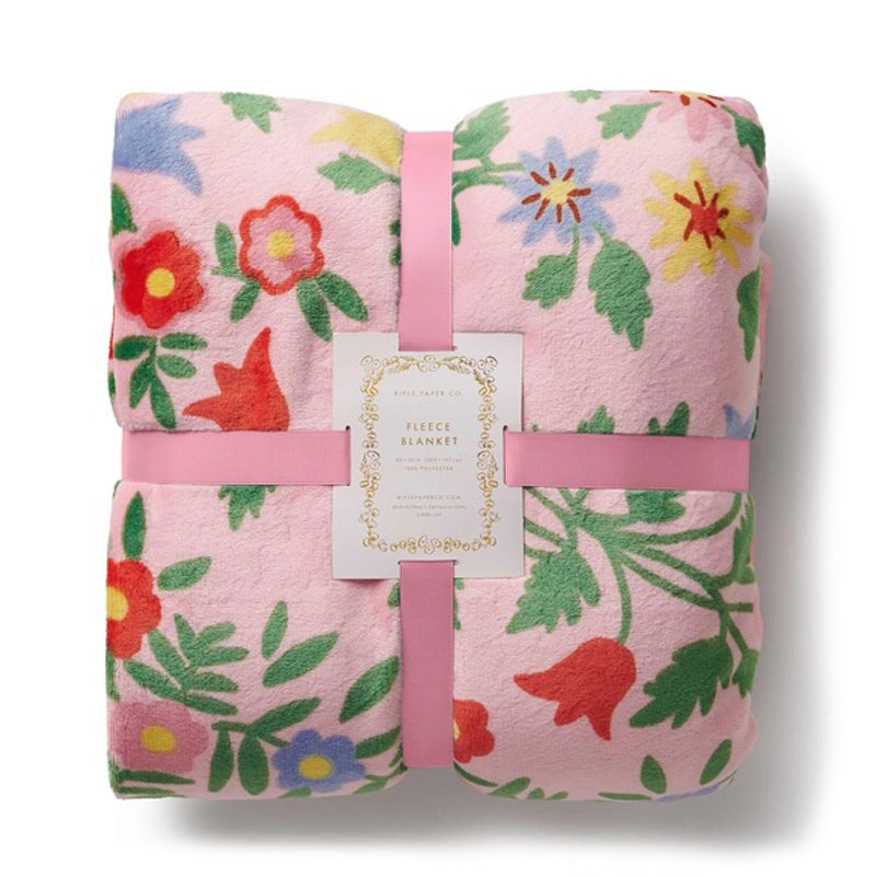 rifle-paper-co-rosette-fleece-blanket