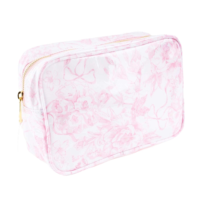 8-oak-lane-pink-bow-toile-cosmetic-case-rectangular