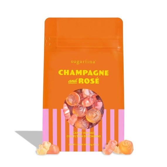 Sugarfina Sweet Escape Champagne and Rose Mix Bag