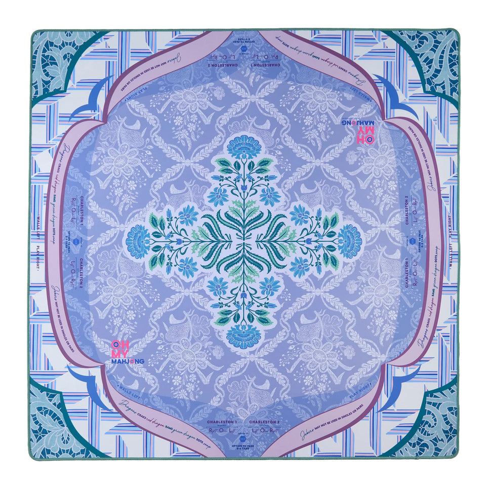 Oh My Mahjong | Chantilly Mahjong Mat in Tube
