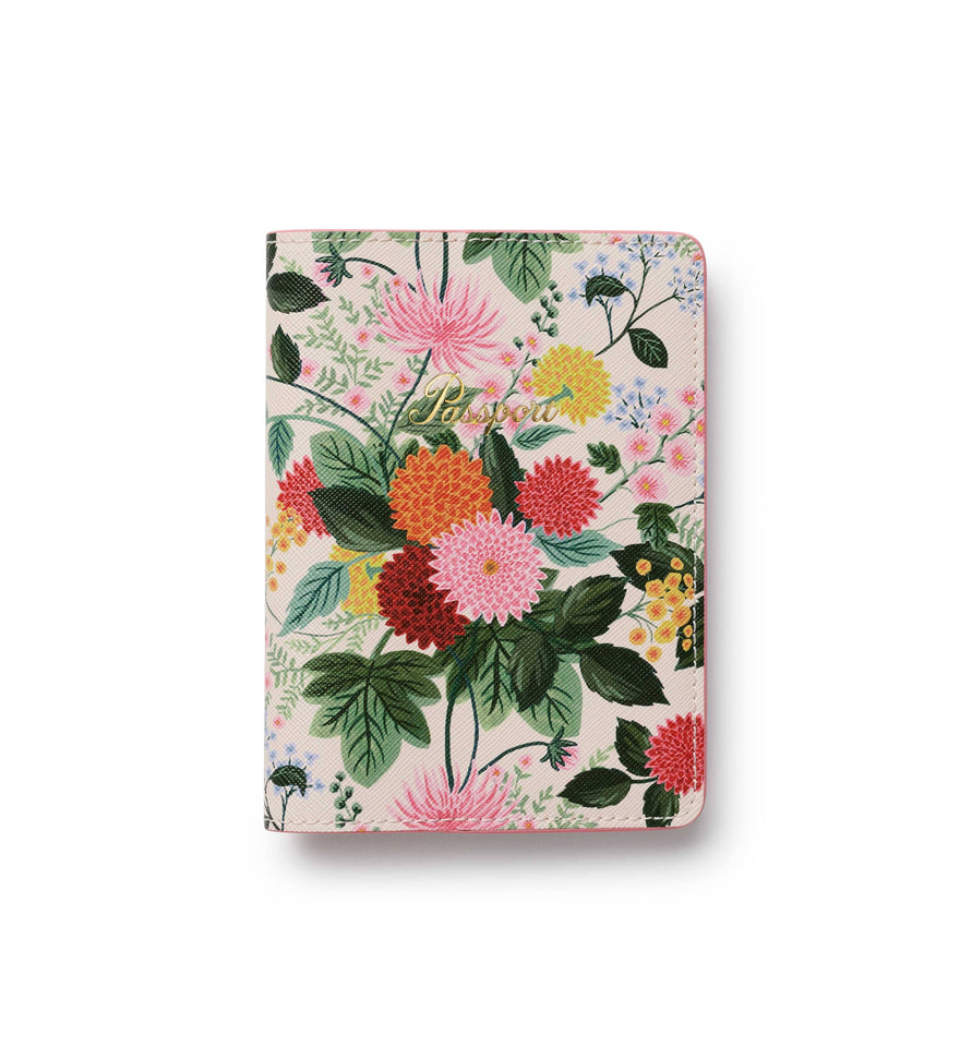 Rifle Paper Co. - Dahlia Passport Holder