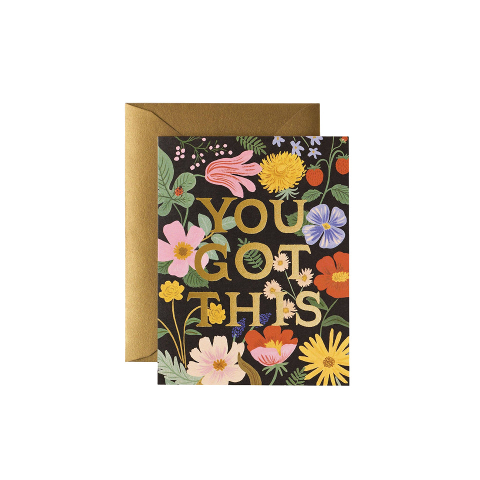 RIFLE PAPER CO. | You Got This Strawberry Fields Card