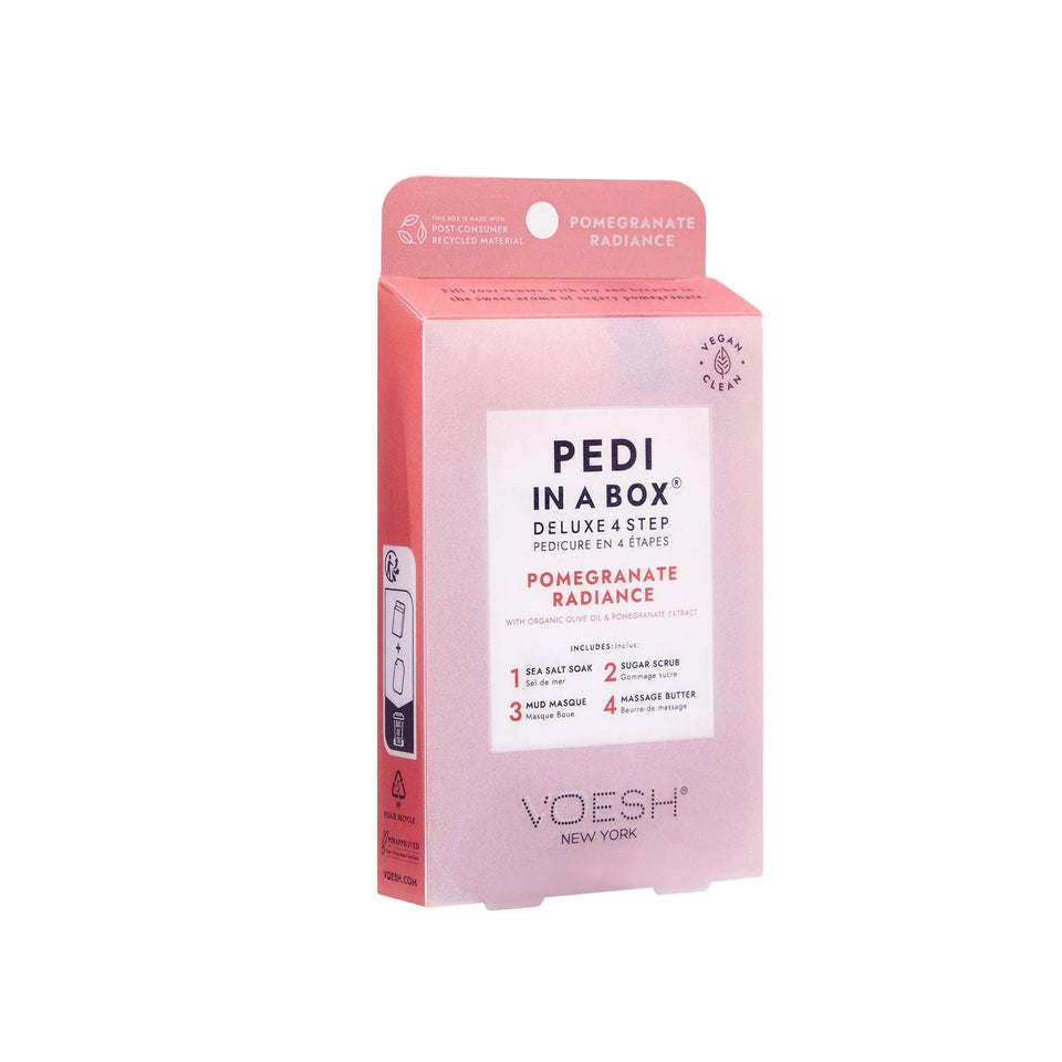 VOESH | Pedi in a Box 4 Step - Pomegranate Radiance