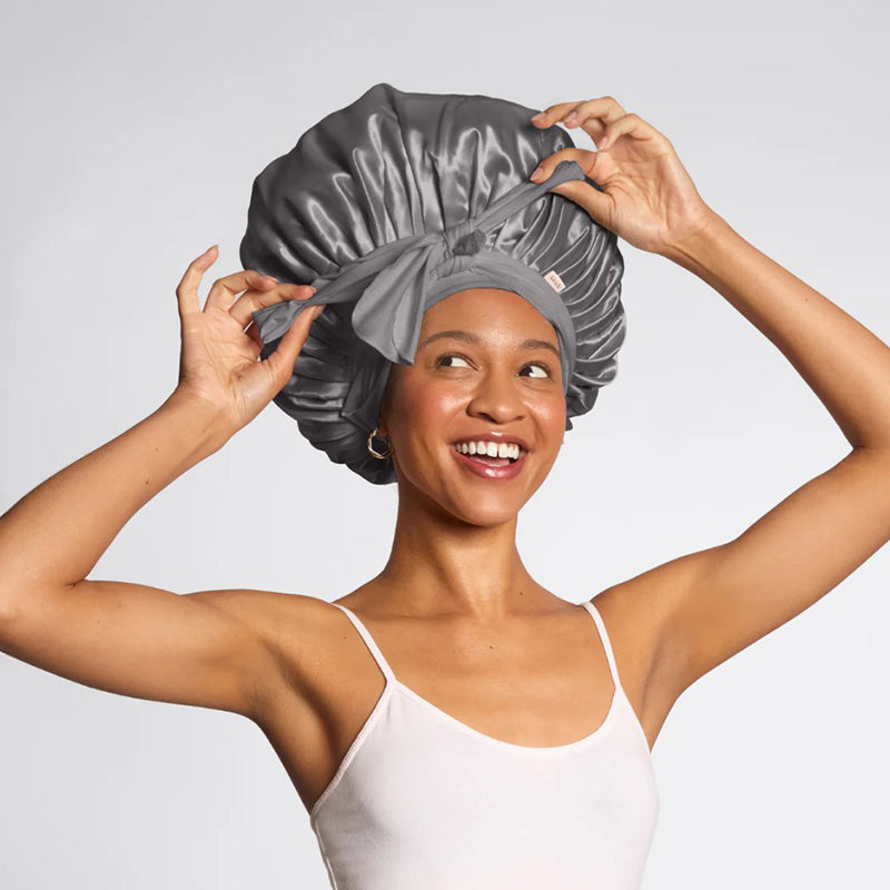KITSCH | Adjustable Oversized Satin Bonnet