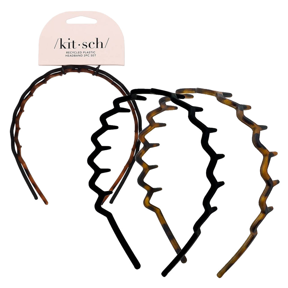 KITSCH | Zig Zag Headband Set
