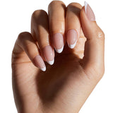 CELEBRITIPS | Luminé Classic French (Short Almond) Salon U-ltimate® Press On Nails