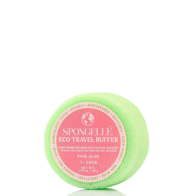SPONGELLE |  Pink Aloe Eco Travel Buffer